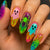 12 Sizes-24 Pcs Press On Nails y2044-24