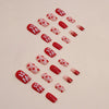 12 Sizes-24 Pcs Press On Nails W1341