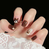 12 Sizes-24 Pcs Press On Nails R634