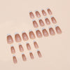 12 Sizes-24 Pcs Press On Nails W1628