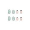 12 Sizes-24 Pcs Press On Nails W158