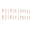 12 Sizes-24 Pcs Press On Nails W838
