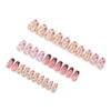 12 Sizes-24 Pcs Press On Nails GN047