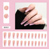 12 Sizes-24 Pcs Press On Nails W461