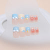 12 Sizes-24 Pcs Press On Nails Z851