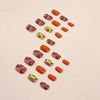12 Sizes-24 Pcs Press On Nails W996