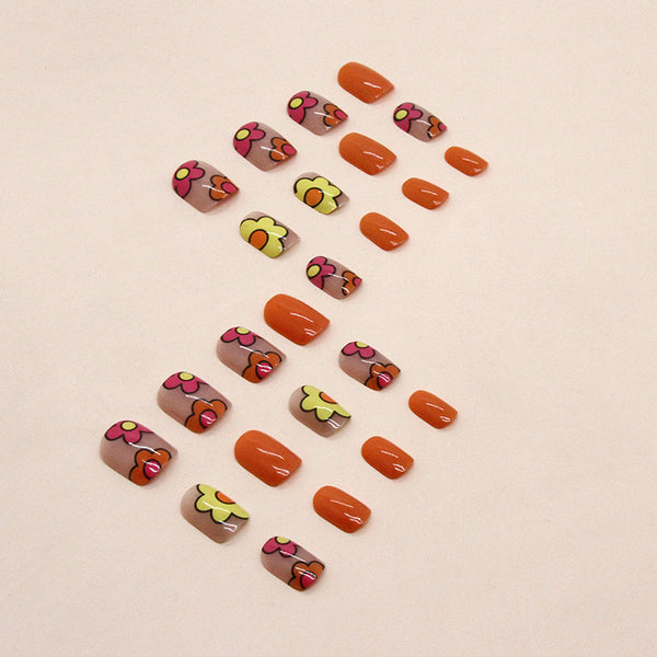 12 Sizes-24 Pcs Press On Nails W996