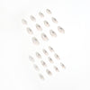12 Sizes-24 Pcs Press On Nails JP1315