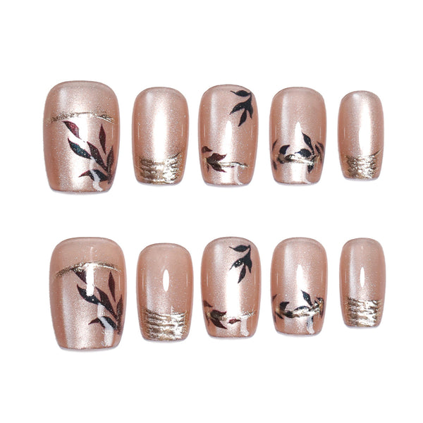 12 Sizes-24 Pcs Press On Nails SP131