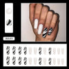 12 Sizes-24 Pcs Press On Nails W649