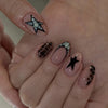12 Sizes-24 Pcs Press On Nails JP4066
