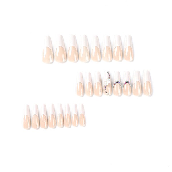 12 Sizes-24 Pcs Press On Nails JP2453