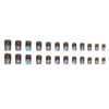 12 Sizes-24 Pcs Press On Nails Z511