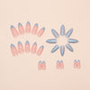 12 Sizes-24 Pcs Press On Nails W1730