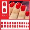 12 Sizes-24 Pcs Press On Nails C953