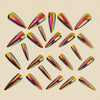 12 Sizes-24 Pcs Press On Nails Y1070