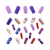 12 Sizes-24 Pcs Press On Nails Y030