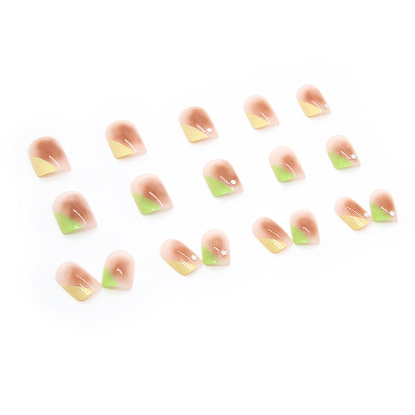 12 Sizes-24 Pcs Press On Nails Z369