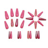 12 Sizes-24 Pcs Press On Nails Y1586