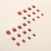 12 Sizes-24 Pcs Press On Nails R720