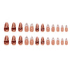 12 Sizes-24 Pcs Press On Nails Z1275