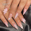 12 Sizes-24 Pcs Press On Nails BZ1417