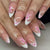 12 Sizes-24 Pcs Press On Nails G1547