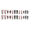12 Sizes-24 Pcs Press On Nails Z508