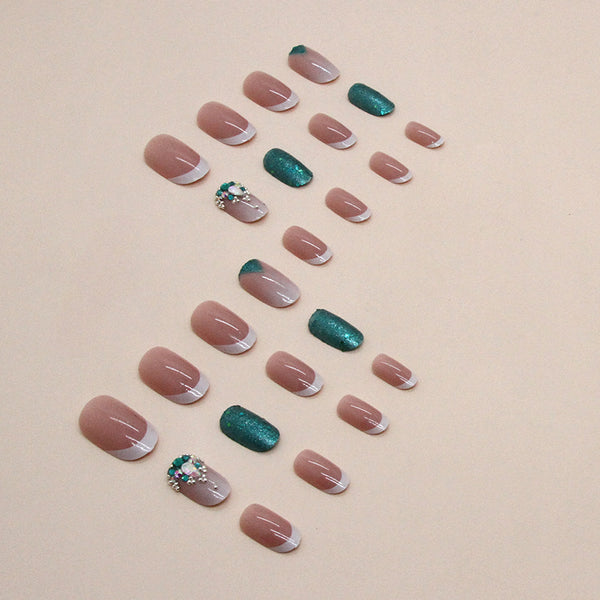 12 Sizes-24 Pcs Press On Nails Z772
