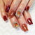 12 Sizes-24 Pcs Press On Nails C642