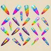12 Sizes-24 Pcs Press On Nails Y693