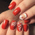 12 Sizes-24 Pcs Press On Nails Y1276