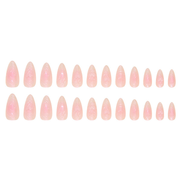12 Sizes-24 Pcs Press On Nails Z960