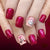 12 Sizes-24 Pcs Press On Nails C1466