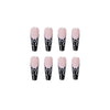 12 Sizes-24 Pcs Press On Nails JP1396
