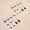 12 Sizes-24 Pcs Press On Nails W444
