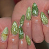 12 Sizes-24 Pcs Press On Nails W2114