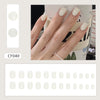 12 Sizes-24 Pcs Press On Nails CF040