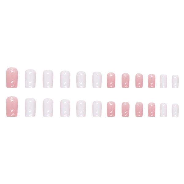 12 Sizes-24 Pcs Press On Nails W686