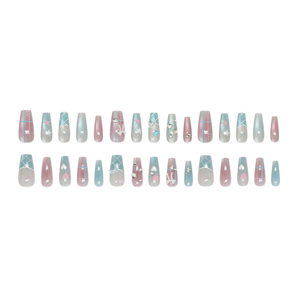 30 Pcs Press On Nails MY295
