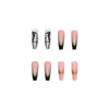 12 Sizes-24 Pcs Press On Nails W104