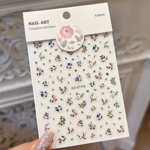 Nail Art Sticker 5DST184