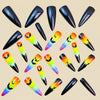 12 Sizes-24 Pcs Press On Nails Y848