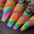 12 Sizes-24 Pcs Press On Nails Y703