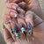12 Sizes-24 Pcs Press On Nails JP3525