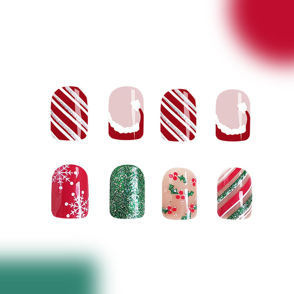 Christmas Press On Nails-2 Sets Mixed Pack (48PCS Total) C-mix-5