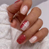 12 Sizes-24 Pcs Press On Nails W972
