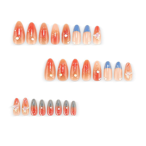 12 Sizes-24 Pcs Press On Nails y2094-z-24