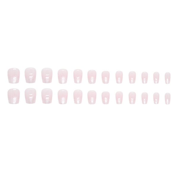 12 Sizes-24 Pcs Press On Nails W1268