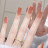 12 Sizes-24 Pcs Press On Nails R825